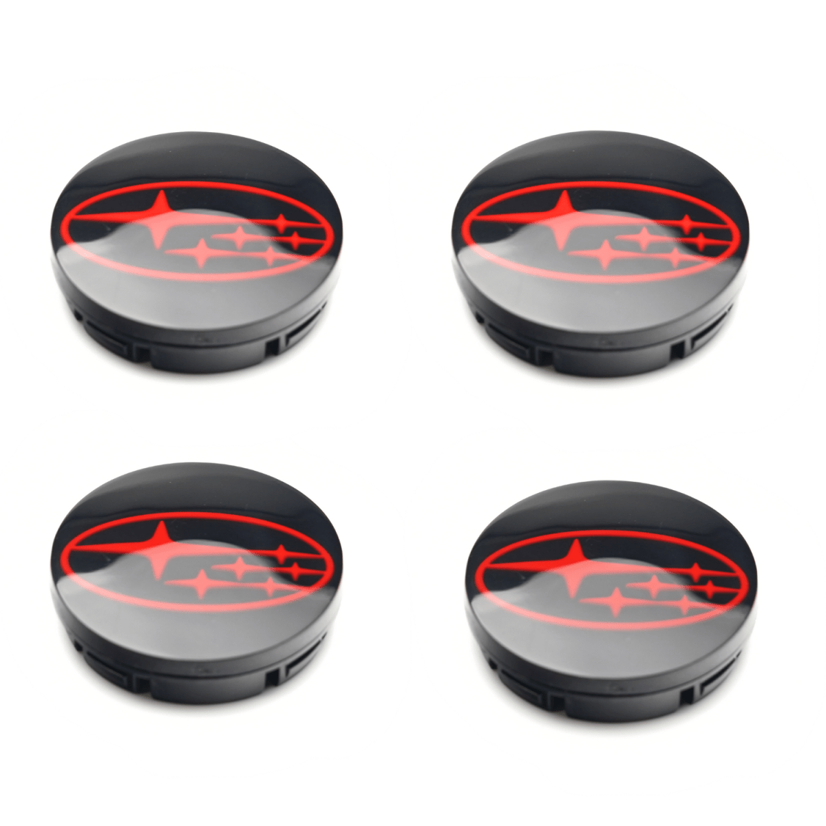 Racing Art [WRX/STI/BRZ] Factory Subaru Wheel Center Caps w/ Subaru Logo | Red, Blue, Neon Yellow, White