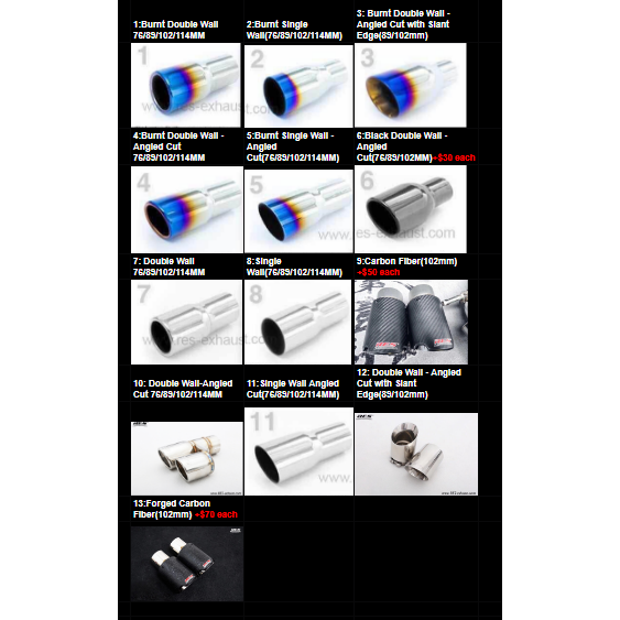 RES X JDMuscle 15-21 WRX/STI Valvetronic Catback Exhaust MT&CVT