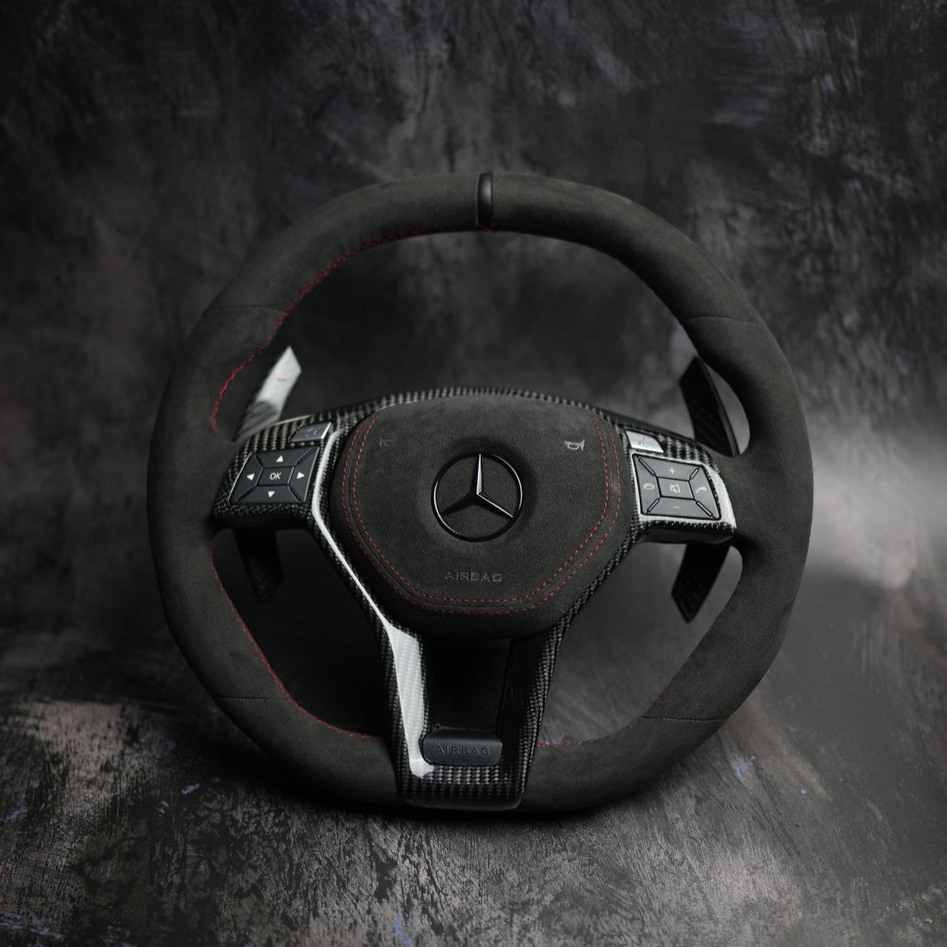 2012-2016 Mercedes Benz E-Class W212/C207/A207 Non-AMG  Custom Steering Wheel by Exclusive Steering