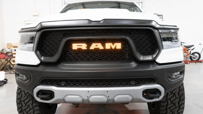 RGB Halo Kits Illuminated Led Logos 2019+ Dodge Ram Multicolor LED Illuminated Emblem