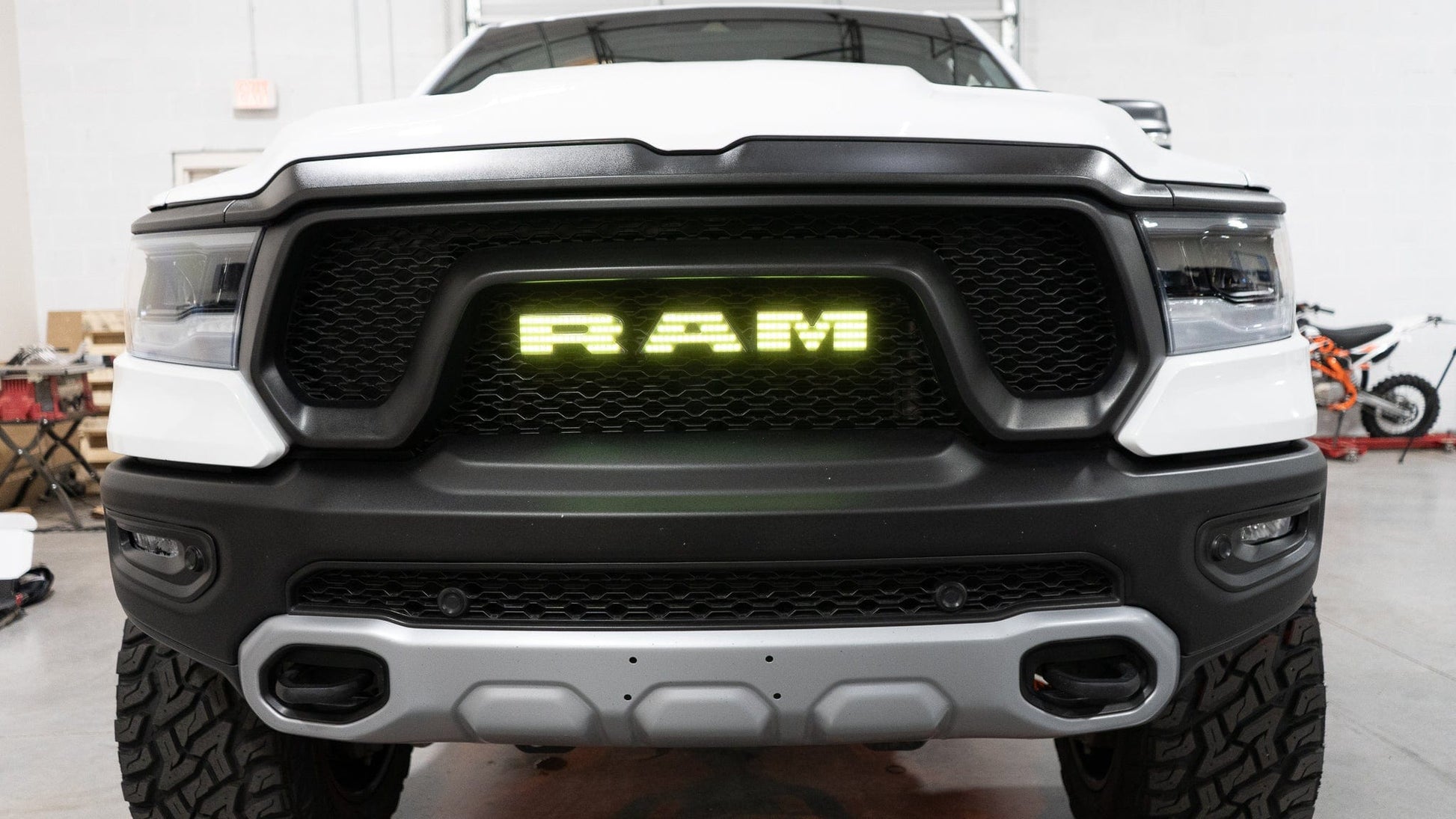 RGB Halo Kits Illuminated Led Logos 2019+ Dodge Ram Multicolor LED Illuminated Emblem