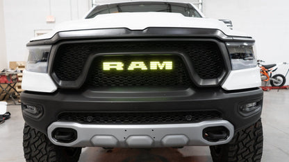 RGB Halo Kits Illuminated Led Logos 2019+ Dodge Ram Multicolor LED Illuminated Emblem