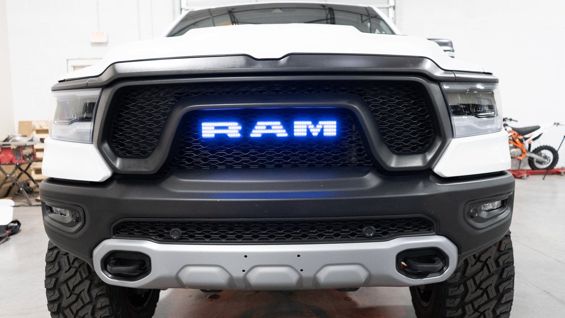 RGB Halo Kits Illuminated Led Logos 2019+ Dodge Ram Multicolor LED Illuminated Emblem