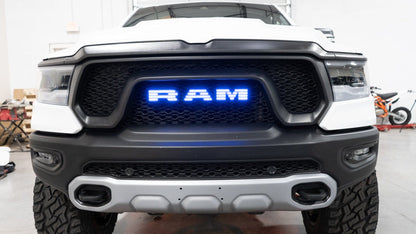 RGB Halo Kits Illuminated Led Logos 2019+ Dodge Ram Multicolor LED Illuminated Emblem