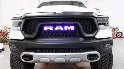 RGB Halo Kits Illuminated Led Logos 2019+ Dodge Ram Multicolor LED Illuminated Emblem