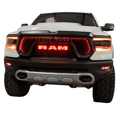 Ram LED Emblem: Multicolor (2019-2023)