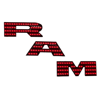 Ram LED Emblem: Multicolor (2019-2023)