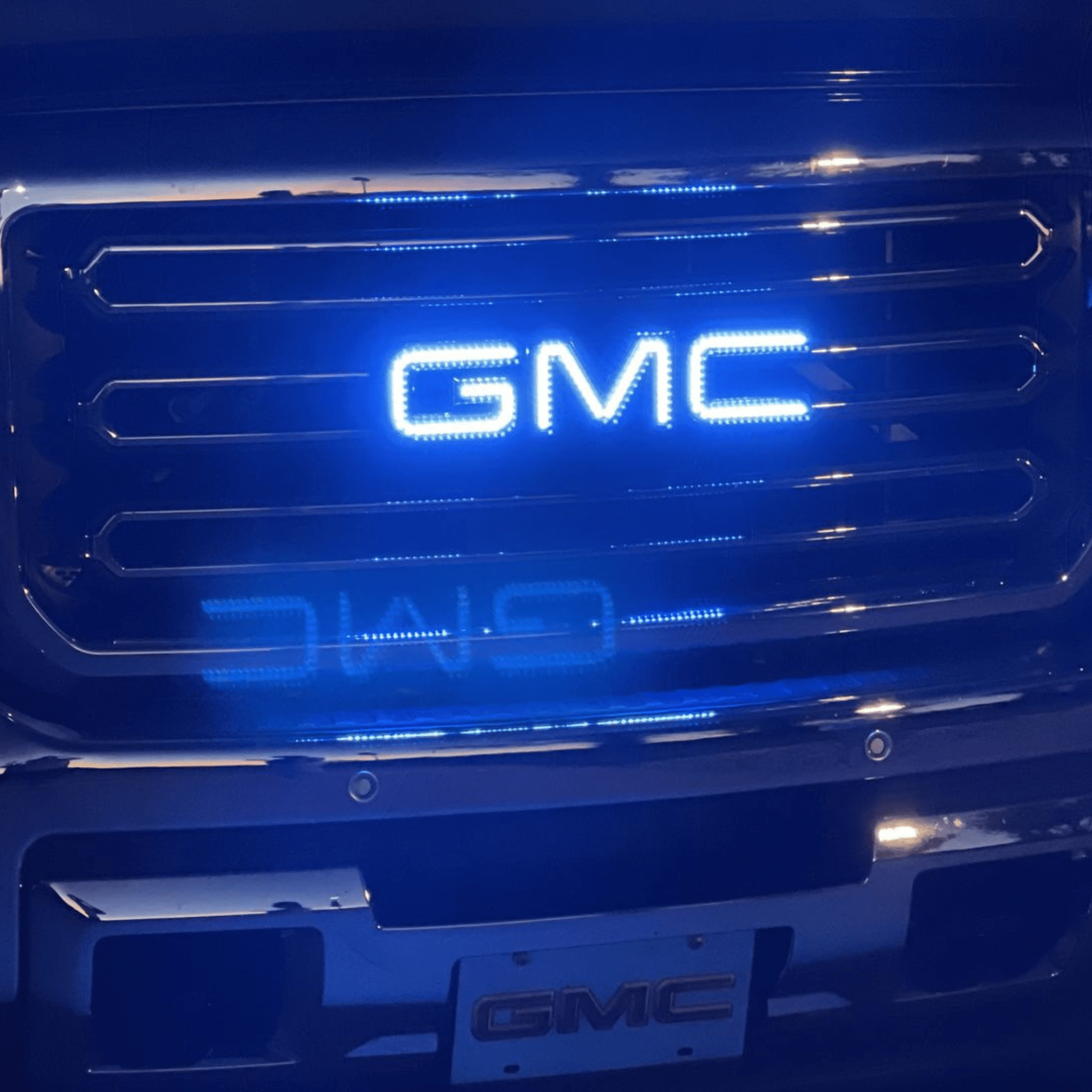 RGB Halo Kits Illuminated Led Logos Illuminated GMC Multicolor LED Emblem (2007-2022)