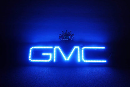 RGB Halo Kits Illuminated Led Logos Illuminated GMC Multicolor LED Emblem