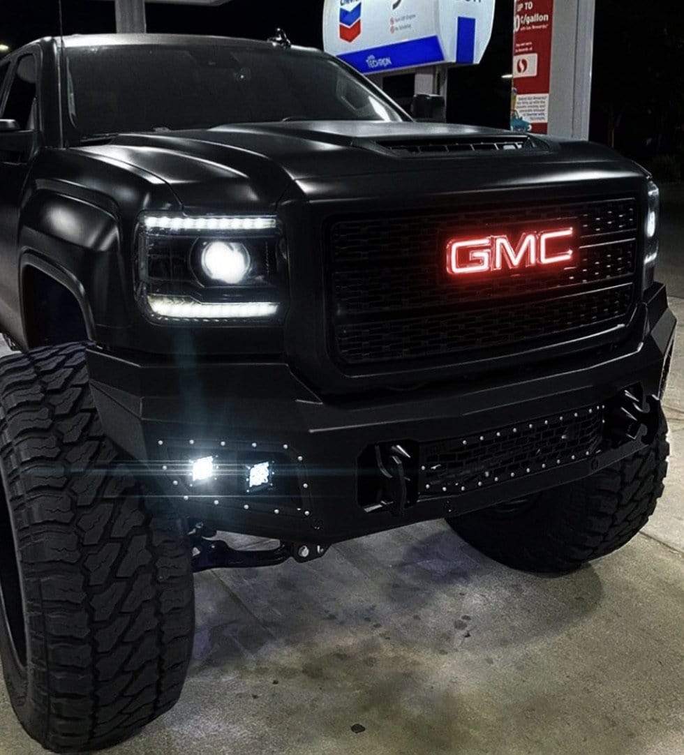 RGB Halo Kits Illuminated Led Logos Illuminated GMC Multicolor LED Emblem