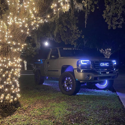 RGB Halo Kits Illuminated Led Logos Illuminated GMC Multicolor LED Emblem
