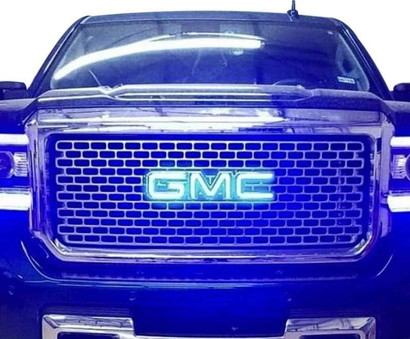 RGB Halo Kits Illuminated Led Logos Illuminated GMC Multicolor LED Emblem