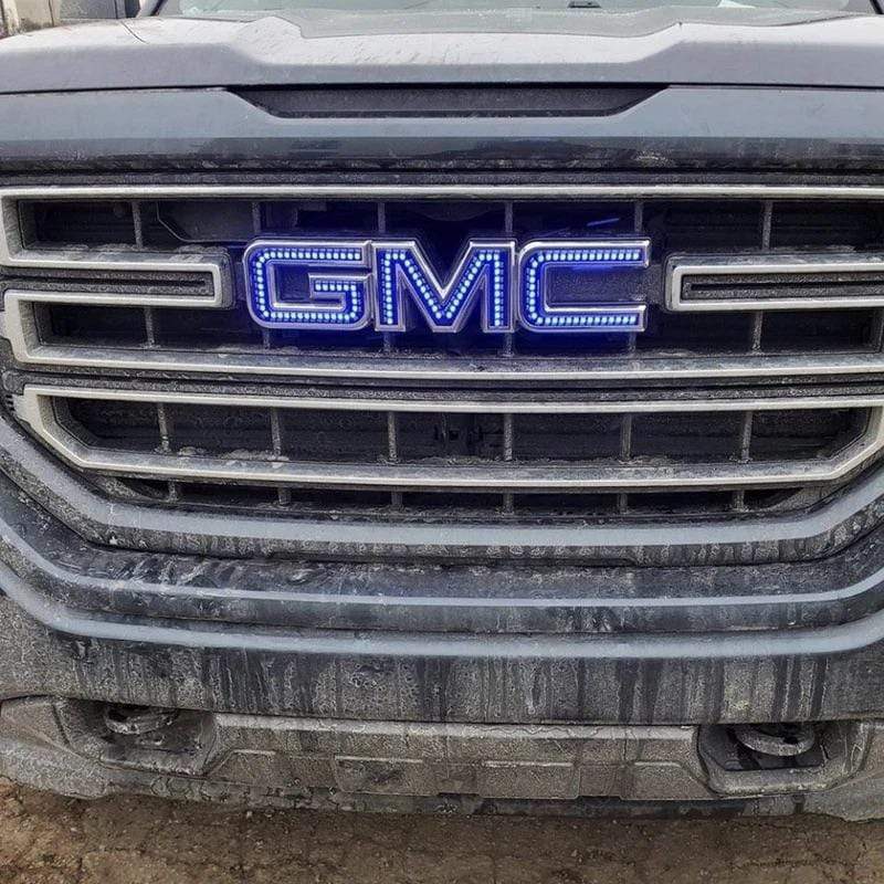 RGB Halo Kits Illuminated Led Logos Illuminated GMC Multicolor LED Emblem