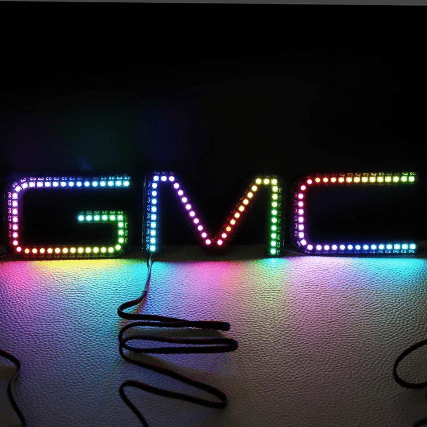 GMC LED Emblem: Multicolor (1999-2026)