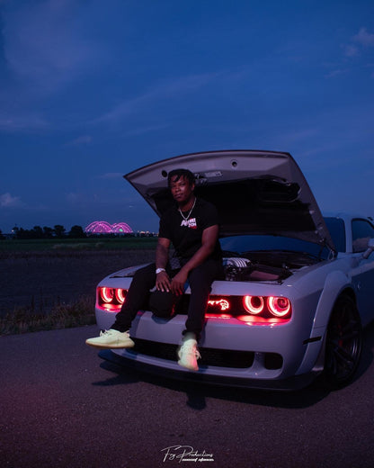RGB Halo Kits Illuminated Led Logos SRT Hellcat Illuminated LED Emblem Badge (RGBW or Flow Series)