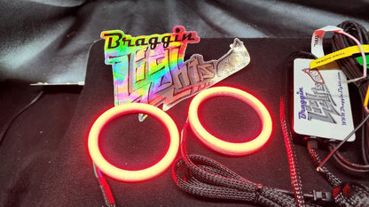 RGB Halos Includes Controller With Drl And Turn Signal Inputs