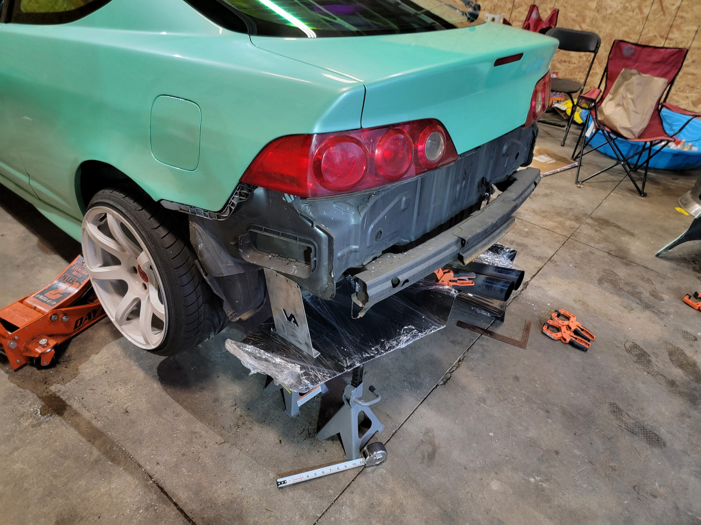 2001-2006 Acura RSX Rear Diffuser V1