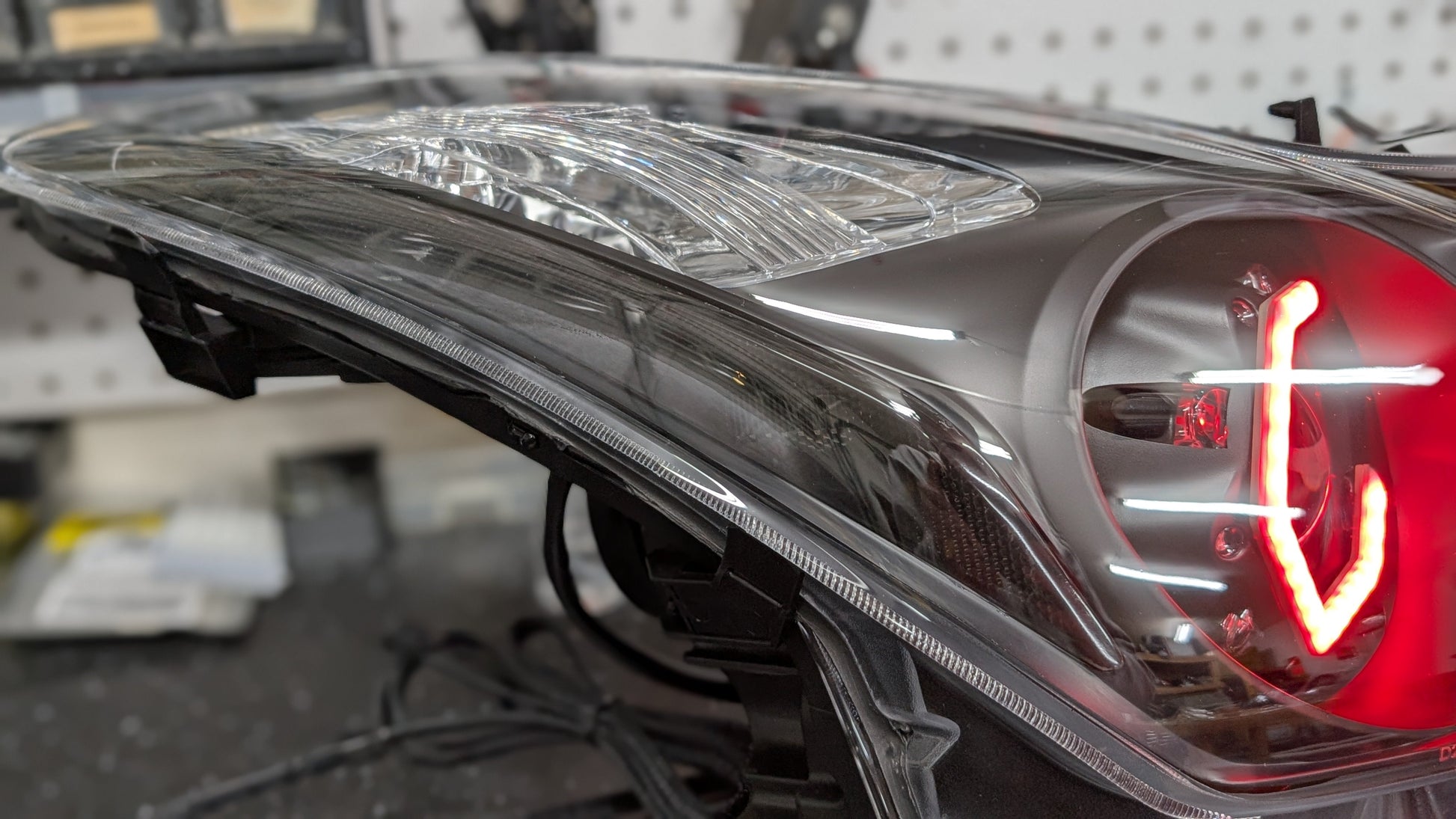 Infiniti G37 Coupe Hex RGBW Flow Headlights
