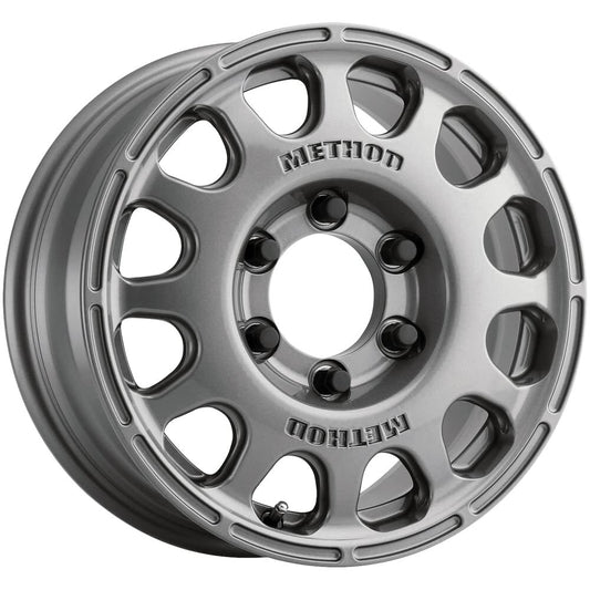 Method MR107 16x7 +25mm Offset 6x5.5 106.25mm CB Gloss Titanium Wheel