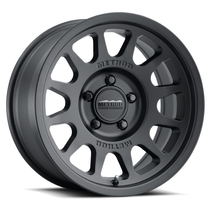 Method MR315 17x9 -12mm Offset 5x5 71.5mm CB Machined Wheel - Gloss Black Lip