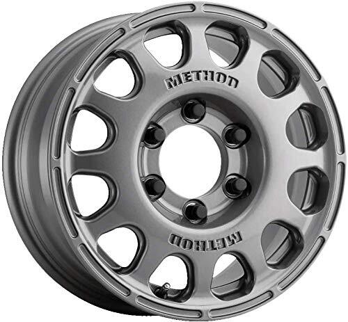 Method MR107 16x7 +45mm Offset 6x5.5 102mm CB Gloss Titanium Wheel