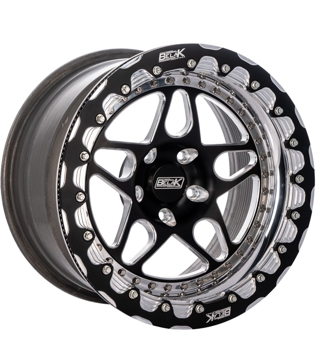 Belak 17x10.5 / 8.25in BS / 6x135mm BP / Low Pad / Series 5 - Single Beadlock Wheel