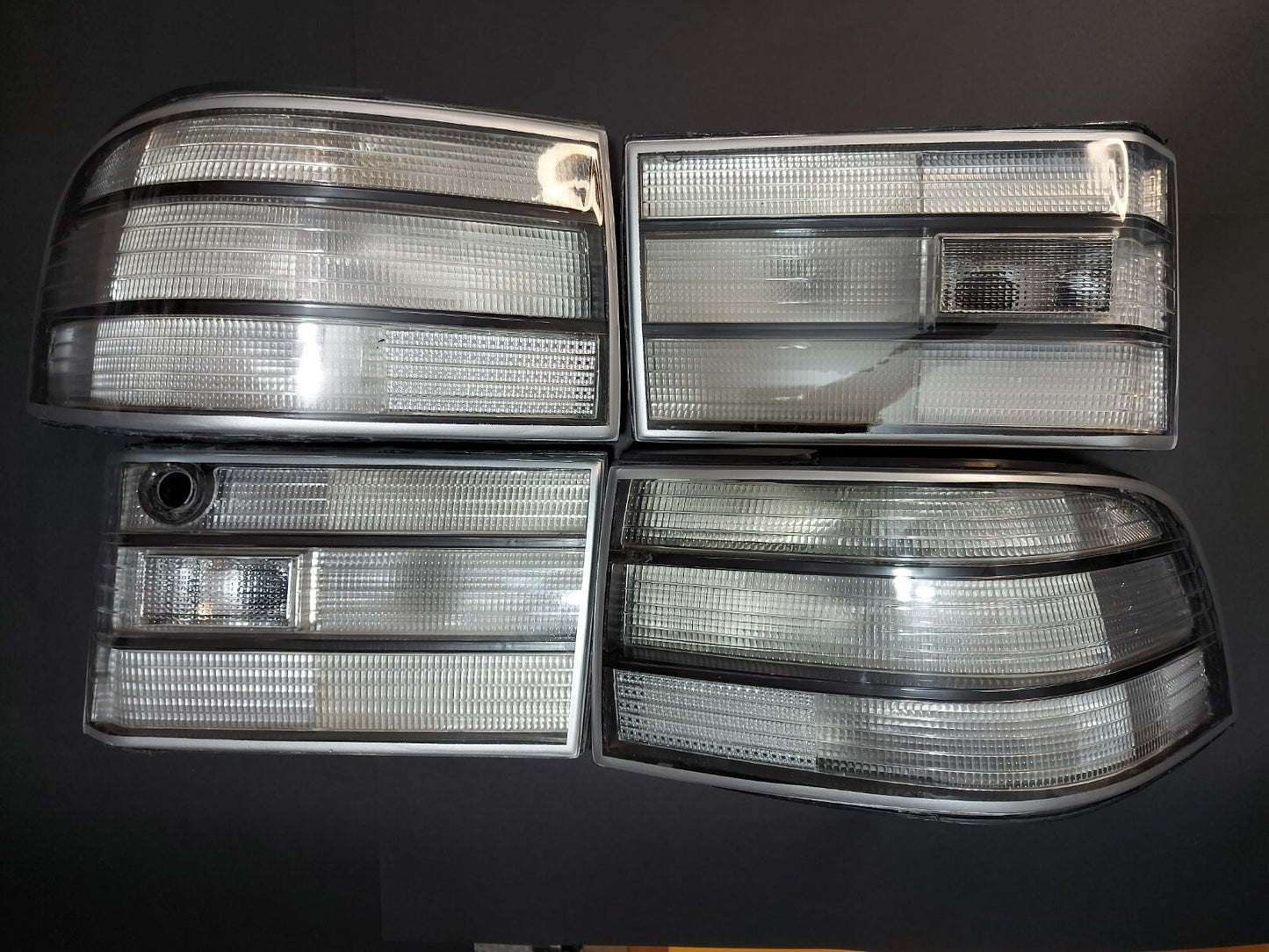 1990-1994 LEXUS LS400/CELSIOR UCF10 UCF11 CLEAR TAIL LIGHT LENSES