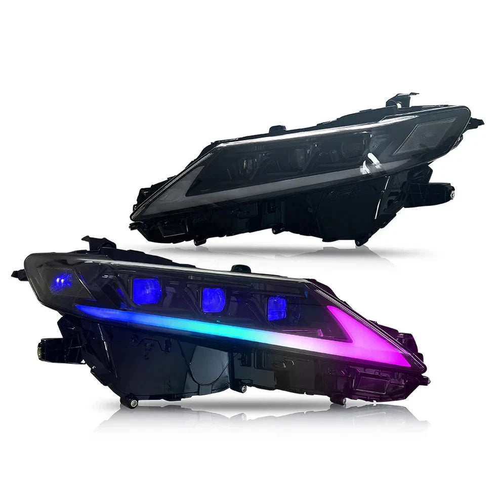 NTXGlow RGB Headlights (2018-2024 Toyota Camry LE, SE, XLE, XSE, TRD)