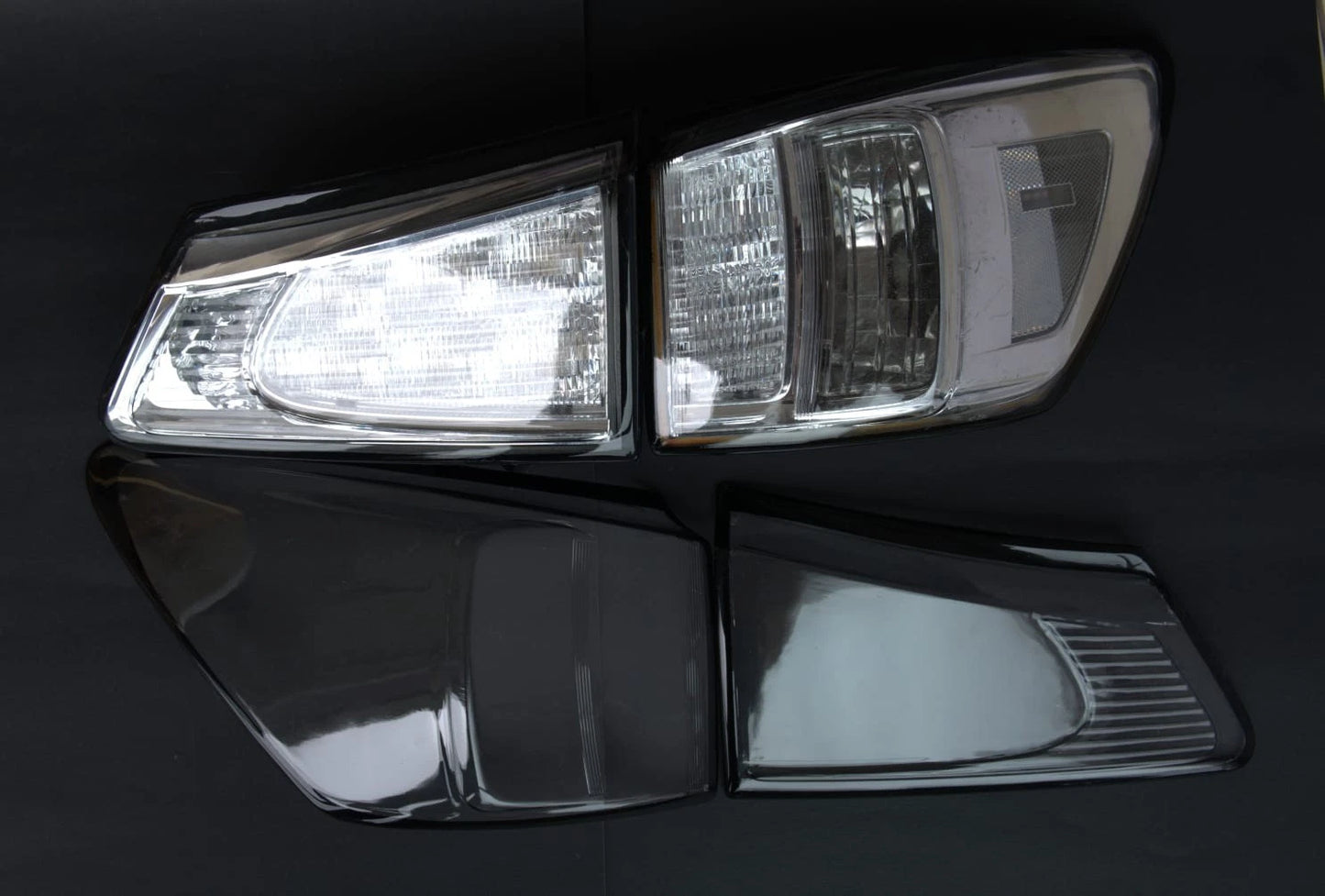 2006–2013 Lexus IS250 / IS350 / IS-F Clear Tail Light Lenses | Custom Lexus Tail Light Lens Upgrade