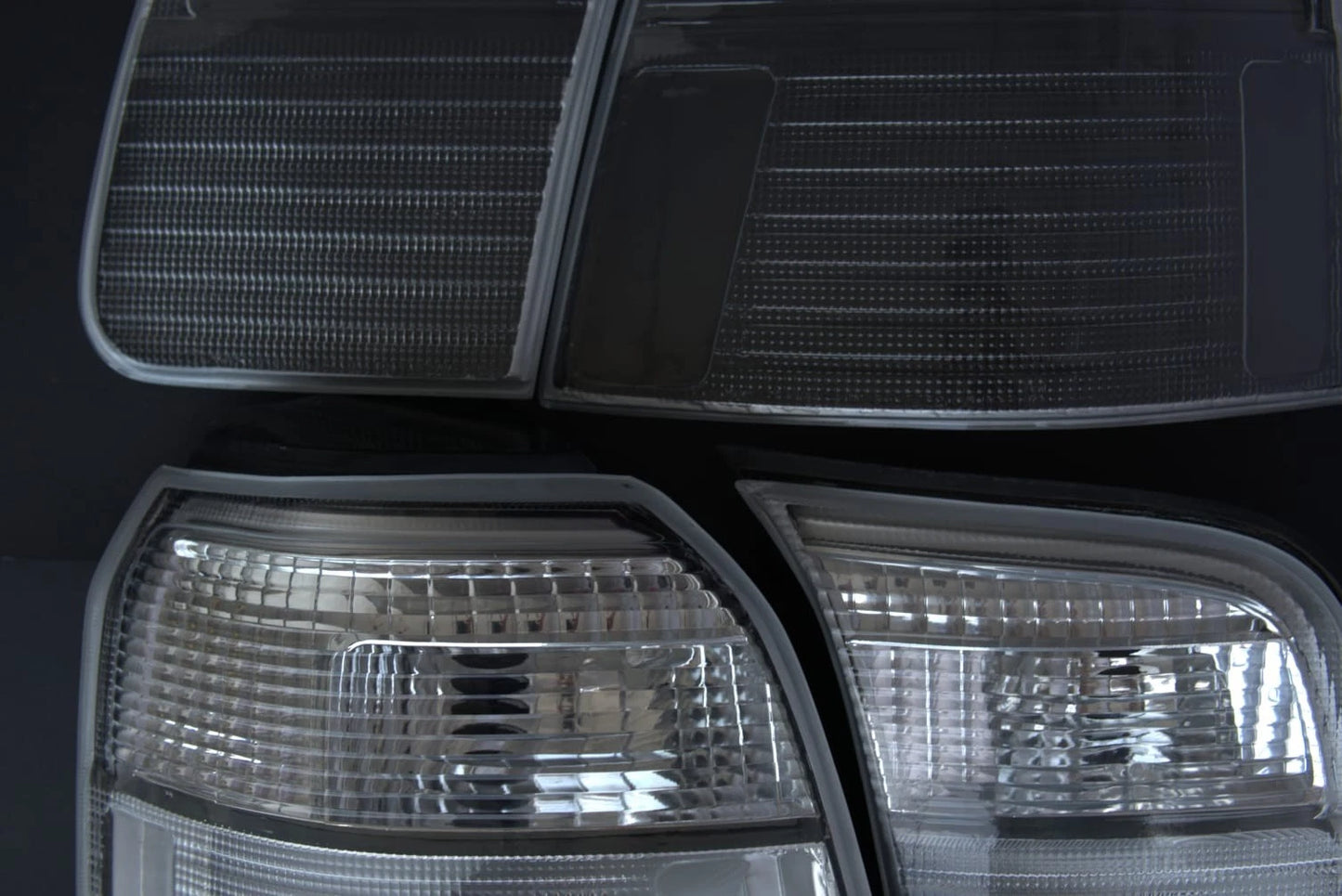 2001–2002 Subaru Forester Clear Tail Light Lenses | SF Forester Tail Light Lens Upgrade