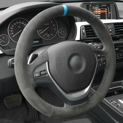 BMW F-Series Alcantara Suede Steering Wheel Cover Non-M sport DIY (Plain)