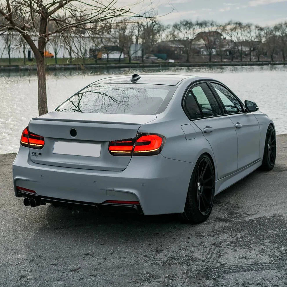 NTXGlow Smoke Red LED Tail Lights (2013-2018 BMW 3-Series F30)