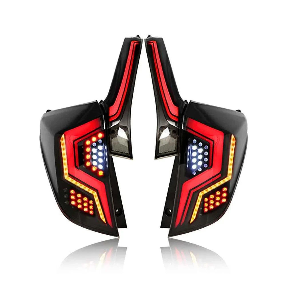 NTXGlow Smoked LED Tail Lights with Start-up Animation (2014-2018 Honda Jazz)