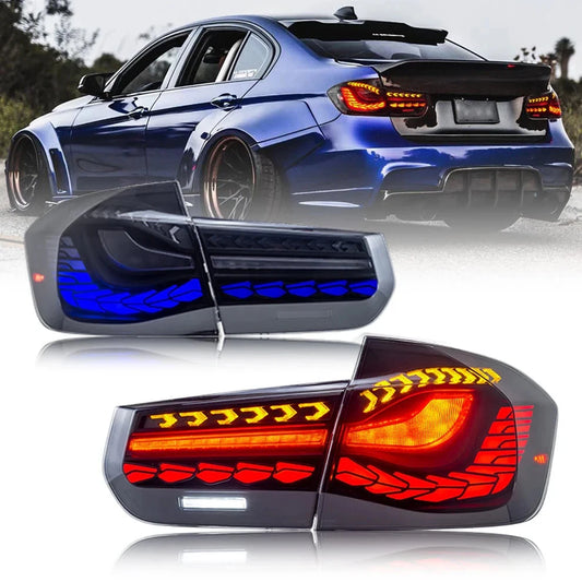 NTXGlow New Pattern LED Tail Lights (13-19 BMW 3-Series F30, F35, F80, M3)