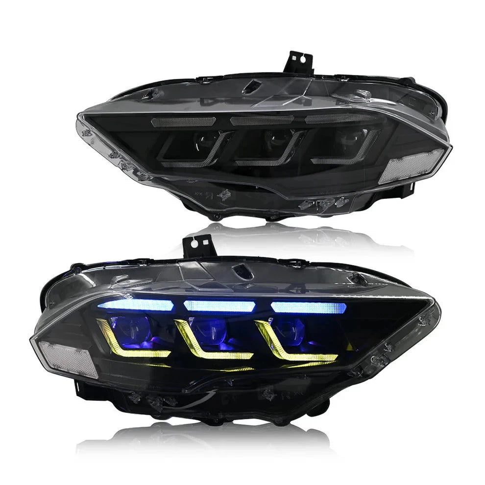 NTXGlow RGB Headlights (2018-2023 Ford Mustang S650)