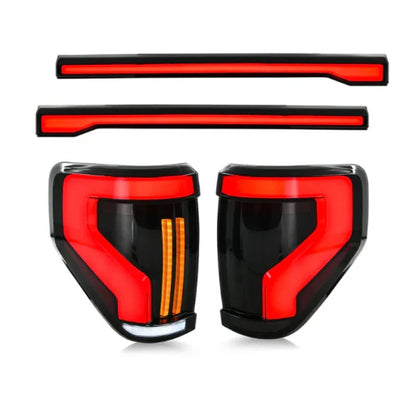 NTXGlow Tail Lights with Trunk Lamp 2009-2014 Ford F-150 (All Models)