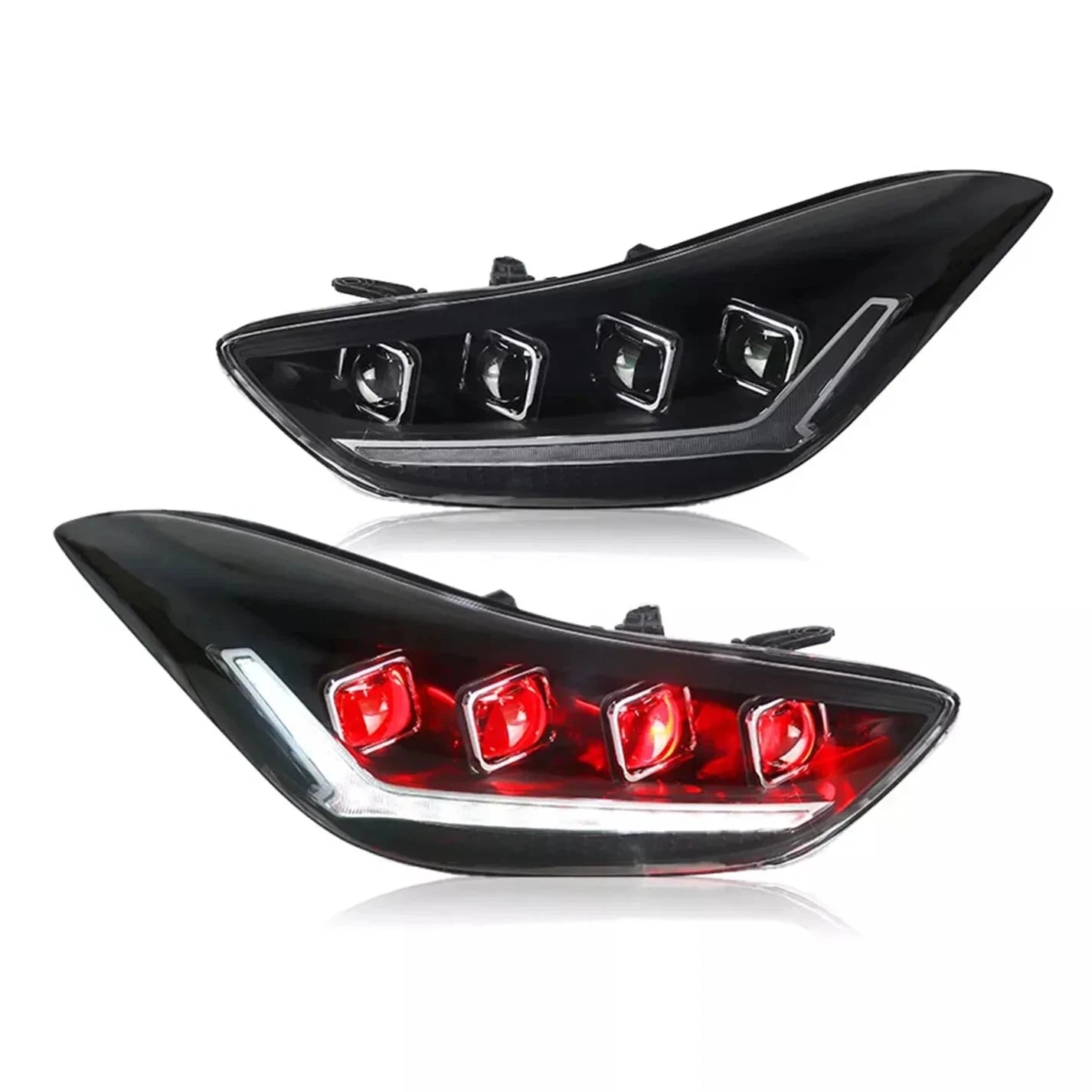 NTXGlow Devil Eyes Headlights (2012-2016 Hyundai Elantra 3rd Gen)