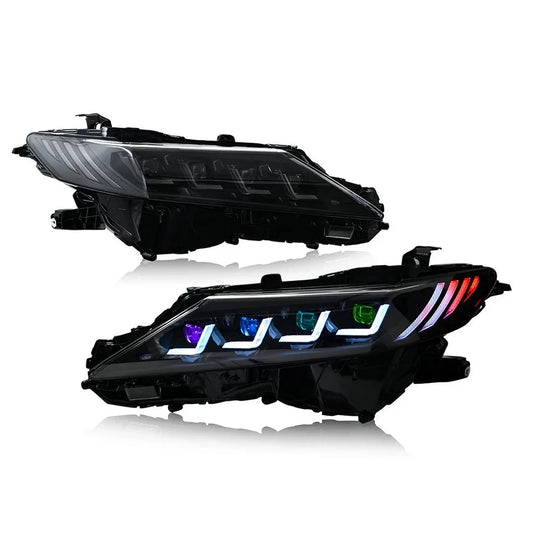 NTXGlow RGB Quad Projector Headlights (2018-2024 Toyota Camry LE, SE, XLE, XSE, TRD)