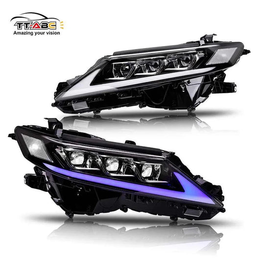 NTXGlow Clear Reflector Headlights (2018-2024 Toyota Camry LE, SE, XLE, XSE, TRD)