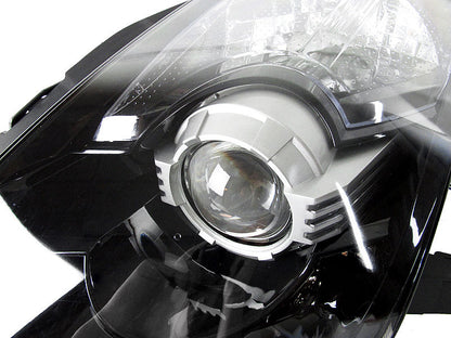 DEPO JDM-Style Black D2S Housing Projector Headlights For 2003-2009 Nissan 350Z