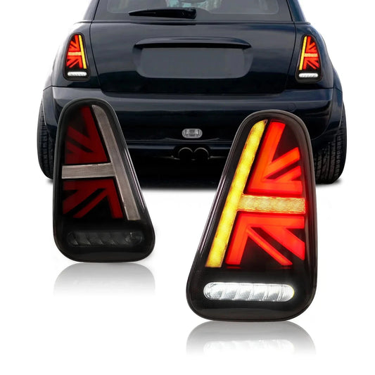 NTXGlow Smoked LED Tail Lights (2001-2008 BMW Mini Cooper R50, R53)