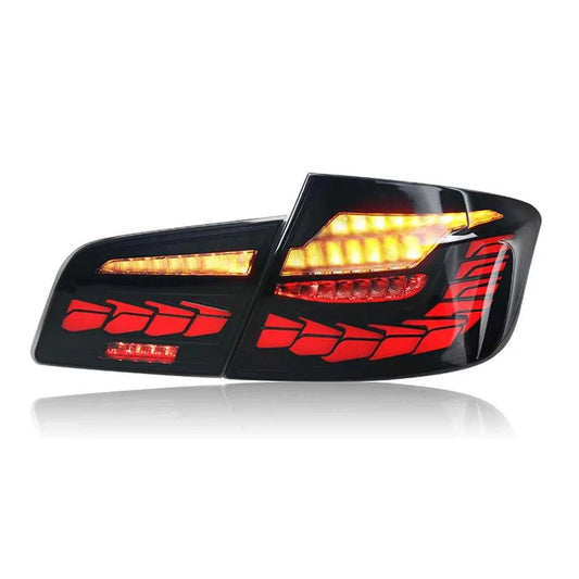 NTXGlow Smoked LED Tail Lights (2011-17 BMW 5-Series F10, F18)
