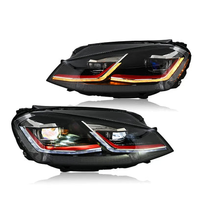 NTXGlow LED Headlights 2013-18 Volkswagen Golf MK7 (Laser Version)