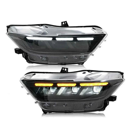 NTXGlow Carbon Fiber LED Headlights (2015-2017 Ford Mustang S550)