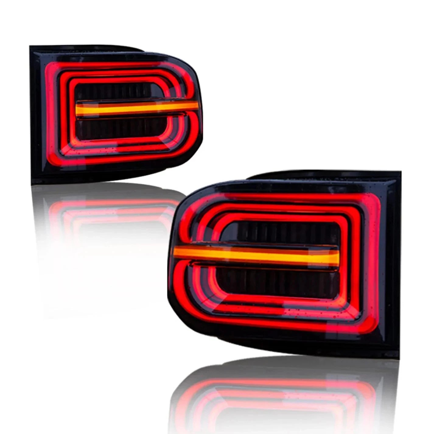 NTXGlow Smoked LED Tail Lights (2007-2021 Toyota FJ Cruiser)