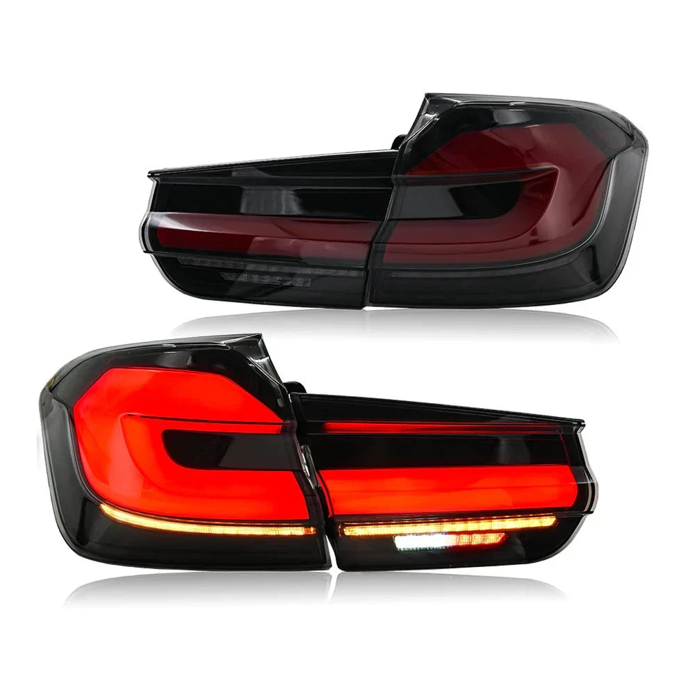 NTXGlow Smoke White LED Tail Lights (2013-2018 BMW 3-Series F30)