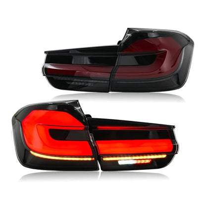 NTXGlow Smoke White LED Tail Lights (2013-2018 BMW 3-Series F30)