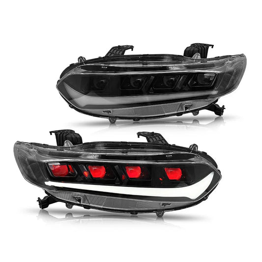 NTXGlow Demon Eye LED Headlights (2018-2022 Honda Accord LX, EX, EXL, Sport, SE)