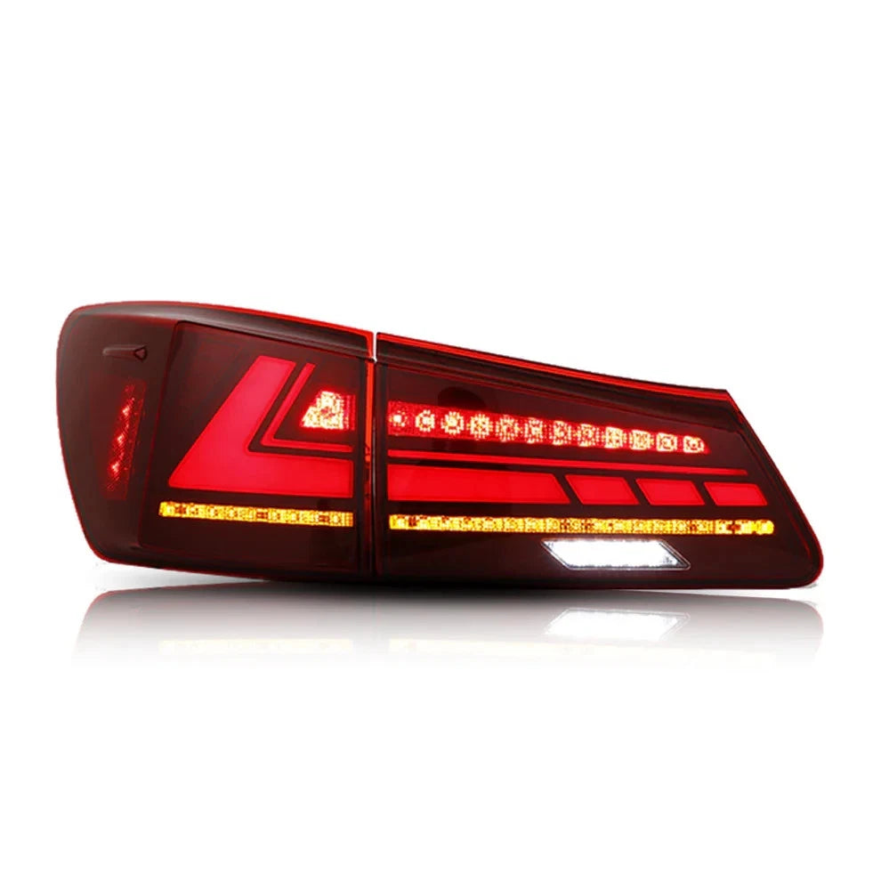 NTXGlow Red LED Tail Lights (2006-2012 Lexus IS250, IS350, IS F)