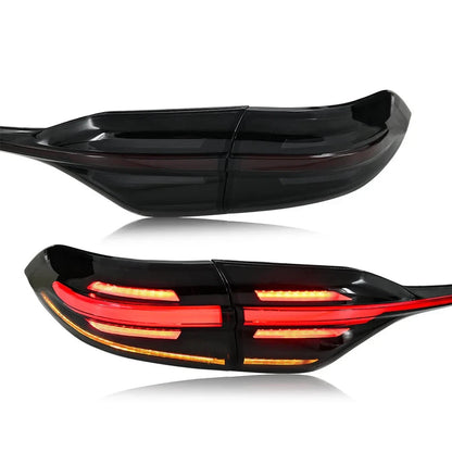 NTXGlow Smoke Red Tail Lights (2020-2024 Toyota Corolla L, LE, SE, XSE, XLE)
